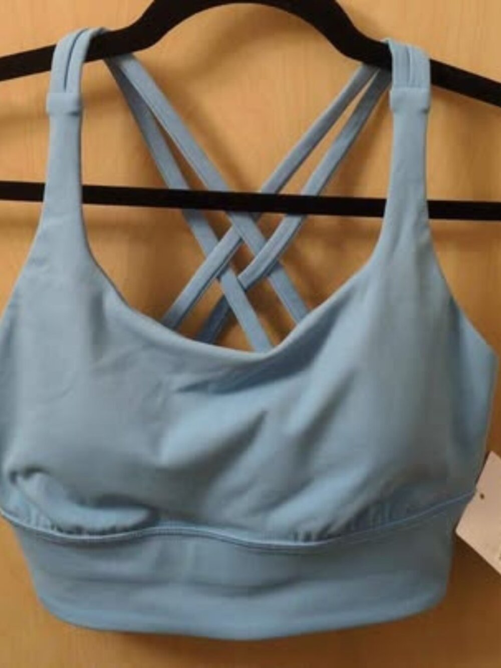 Lululemon Energy Longline Bra – Light Blue – Size 6 – New with Tags